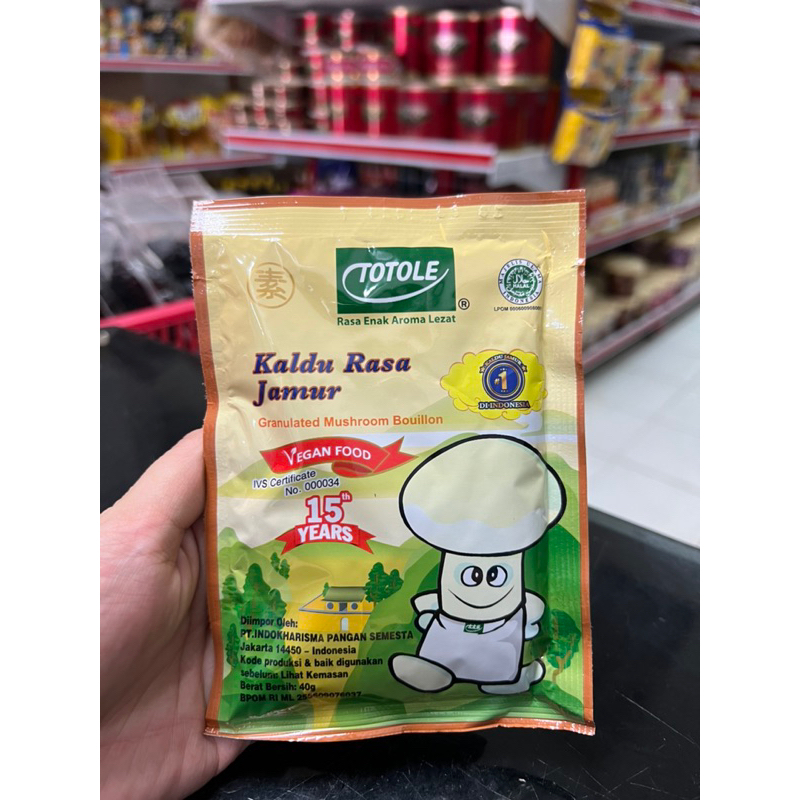 

Totole Kaldu Jamur 40g