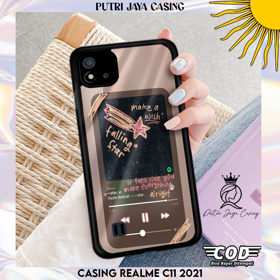 Case Hp Realme C11 2021 casing Realme C11 2021 Motif [ PLAYLIST01 ] Casing Terbaru Case Karakter Luc