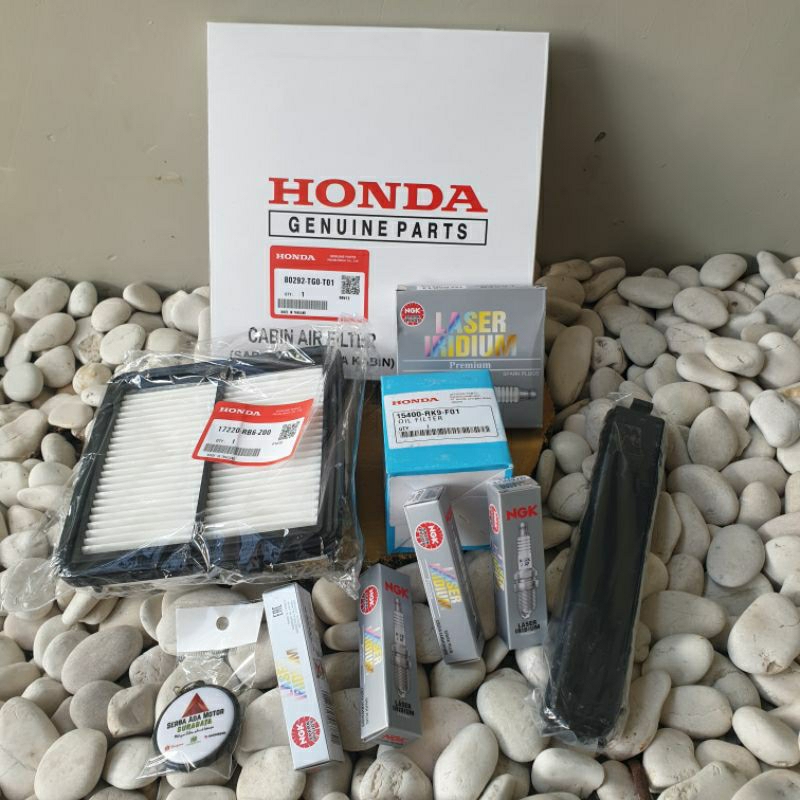 PAKET FITER HONDA MOBILIO BRIO GANTI OLI TUNE UP BUSI FILTER OLI UDARA AC