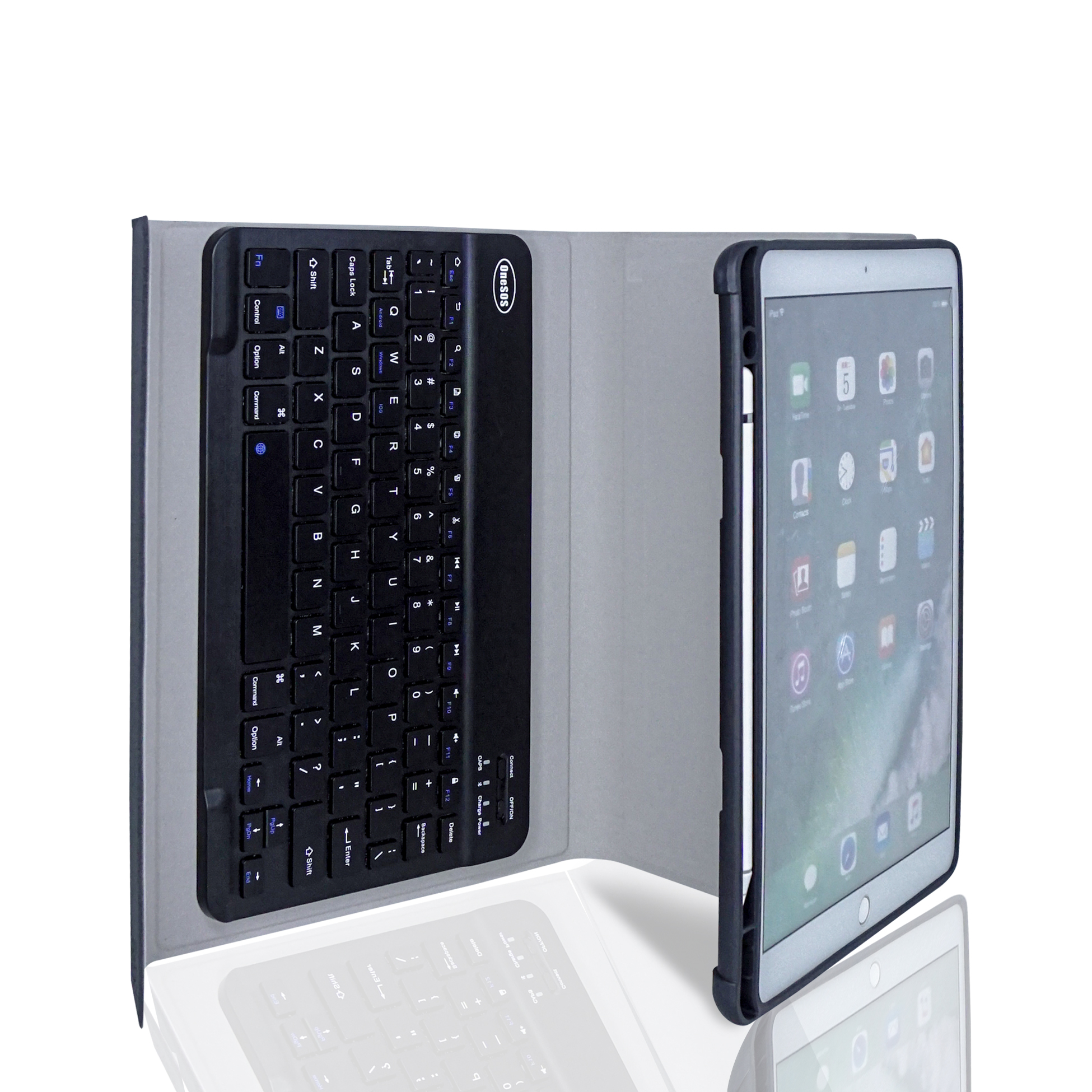 Ipad Air 4 10.9/ Ipad 11 Paket Lengkap Keyboard Sarung Mouse Bluetooth Book Case FS Smart Cover + Keyboard Wireless Bersertifikat Resmi Penggunaan Bluetooth