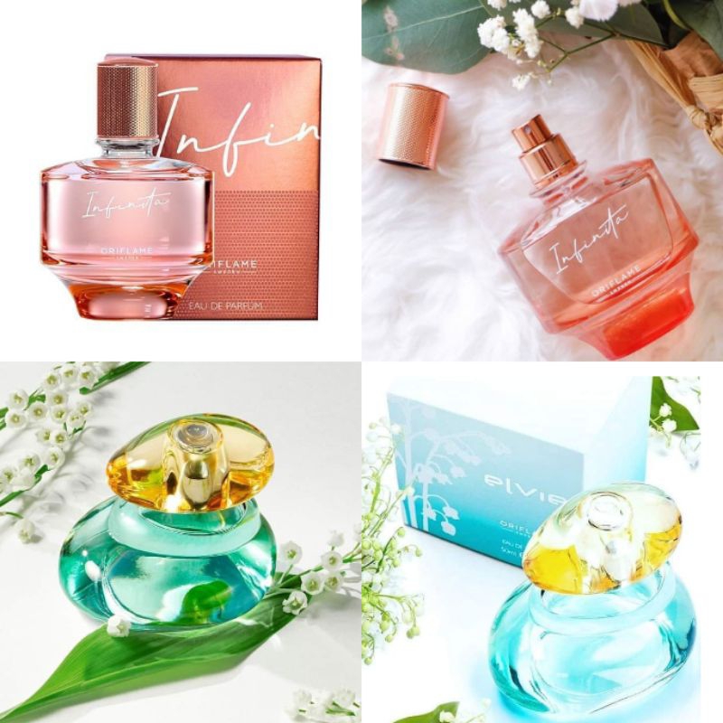 Elvie Edt/ Infinita Edp / Dare to Shine Edt / Live in Colour Edp