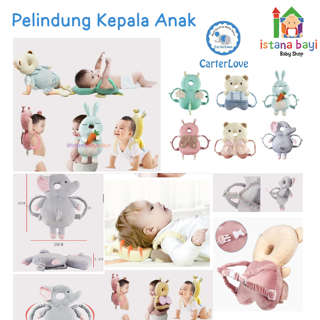 Carterlove Pelindung Kepala Bayi Model Ransel / Baby head Protector