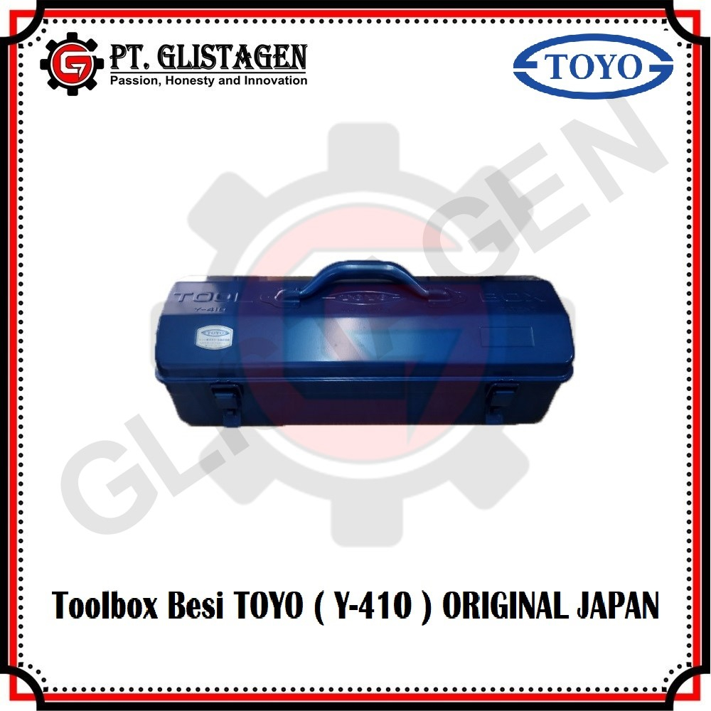 Tool Box Besi 1 Susun Toyo Y410 Made Japan Toyo Toolbox 420x155x120mm