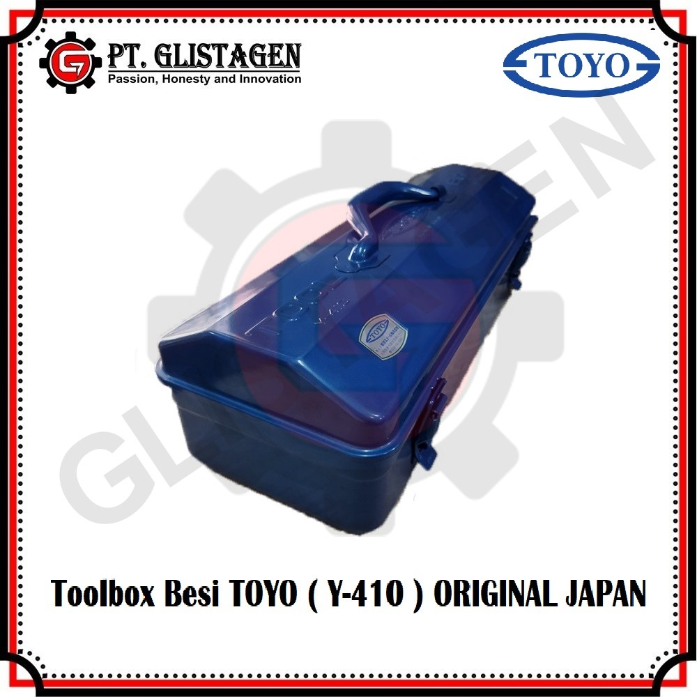 Tool Box Besi 1 Susun Toyo Y410 Made Japan Toyo Toolbox 420x155x120mm