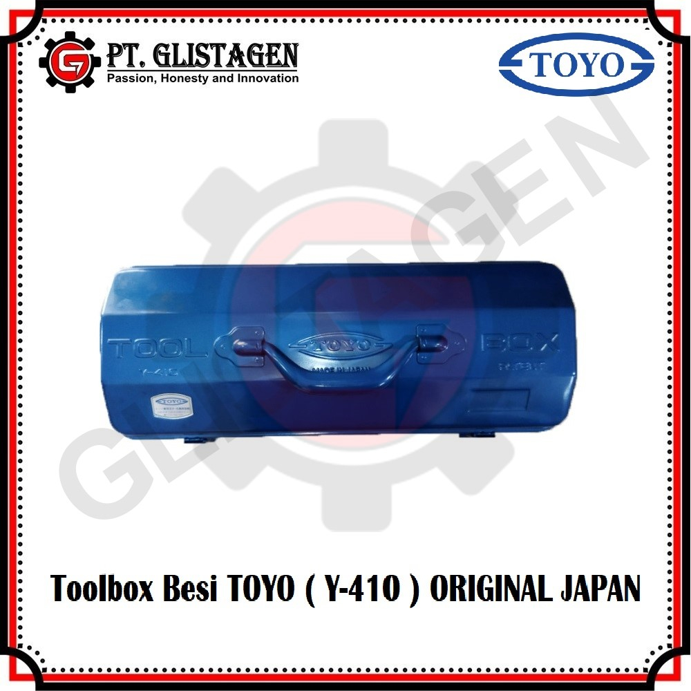 Tool Box Besi 1 Susun Toyo Y410 Made Japan Toyo Toolbox 420x155x120mm