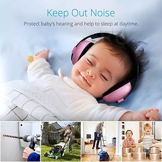 Earmuff Baby Noise Reduction Anak Penutup Telinga Bayi Peredam Suara