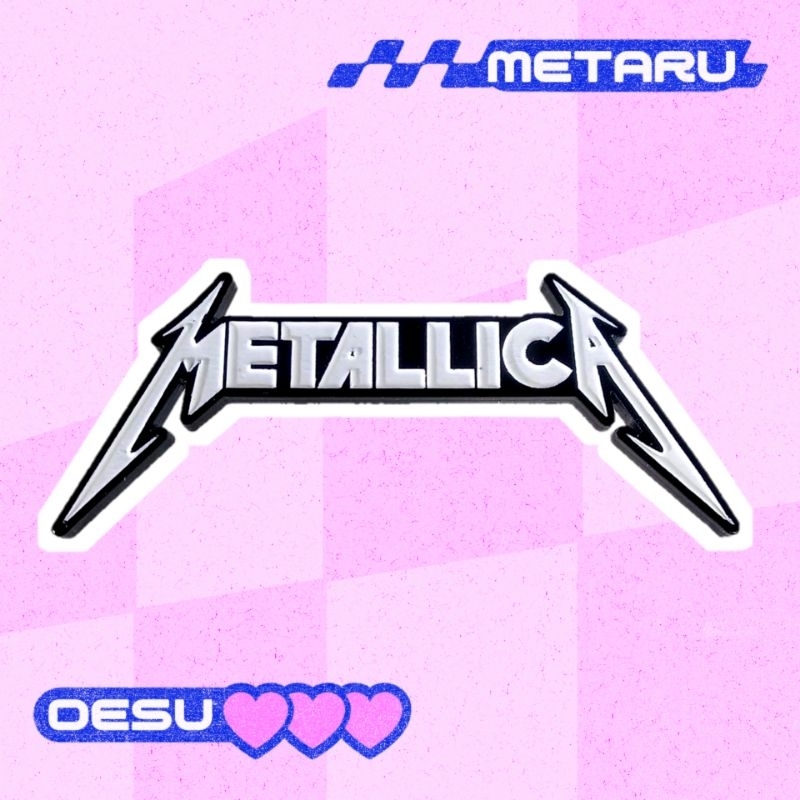 Enamel pin METALLICA / メタリカ