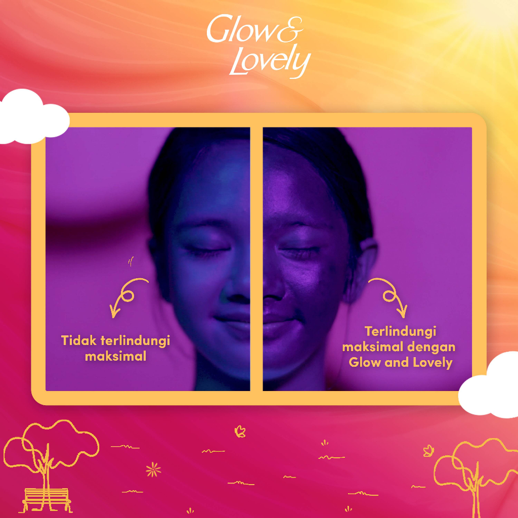 Buy 3 Glow &amp; Lovely Ultimate UV Duo Krim Vit C 40gr Get a Chance to Win Philips Earphone