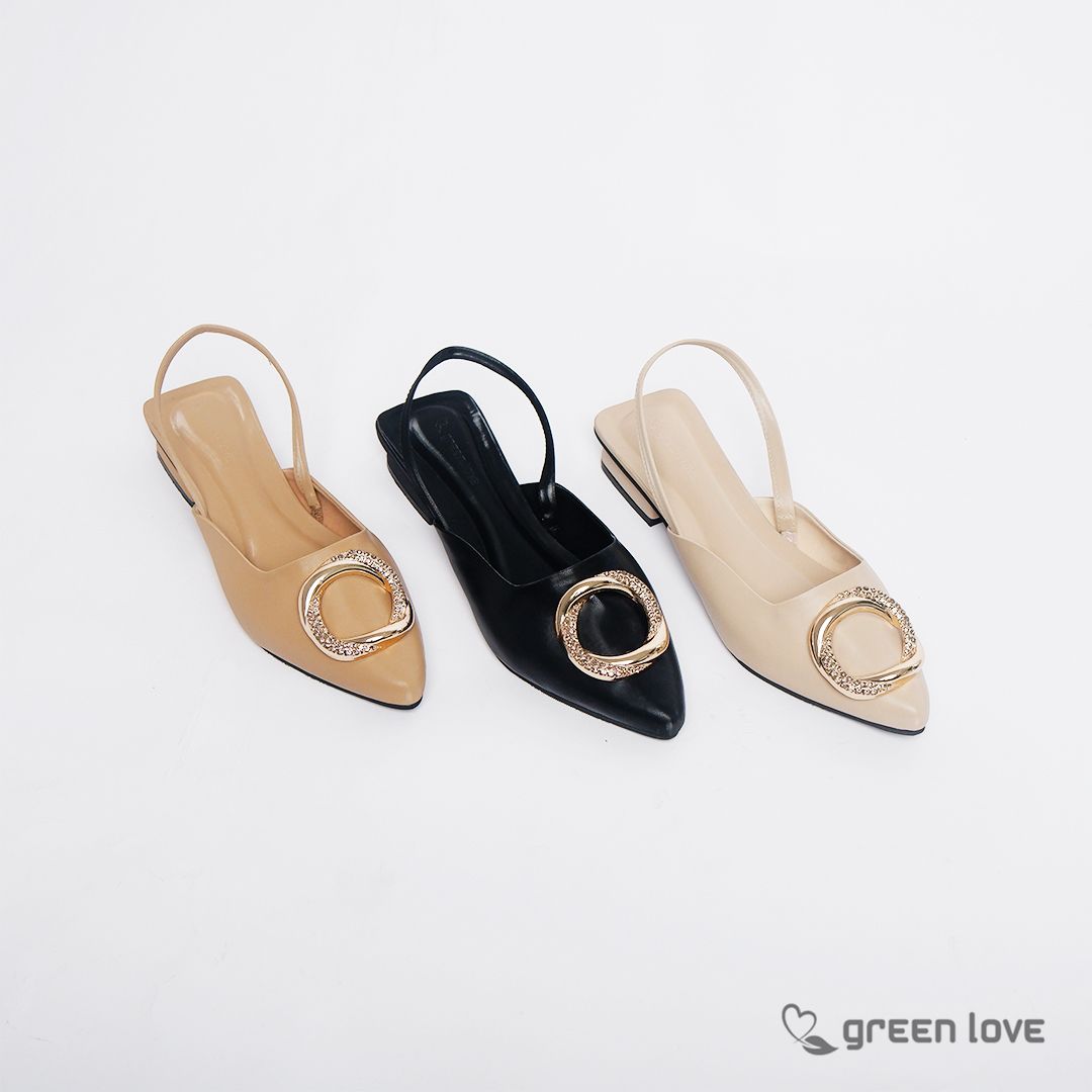 Green Love Sandal Selop Wanita KIRANA