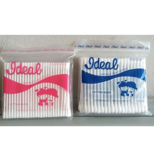 TERMURAH ! Cotton Buds Baby dan Dewasa Ideal Pack isi 100's