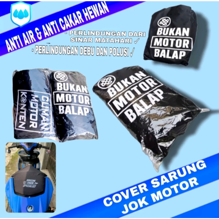 Cover Jok Motor/Sarung Jok Motor Anti Kucing dan air