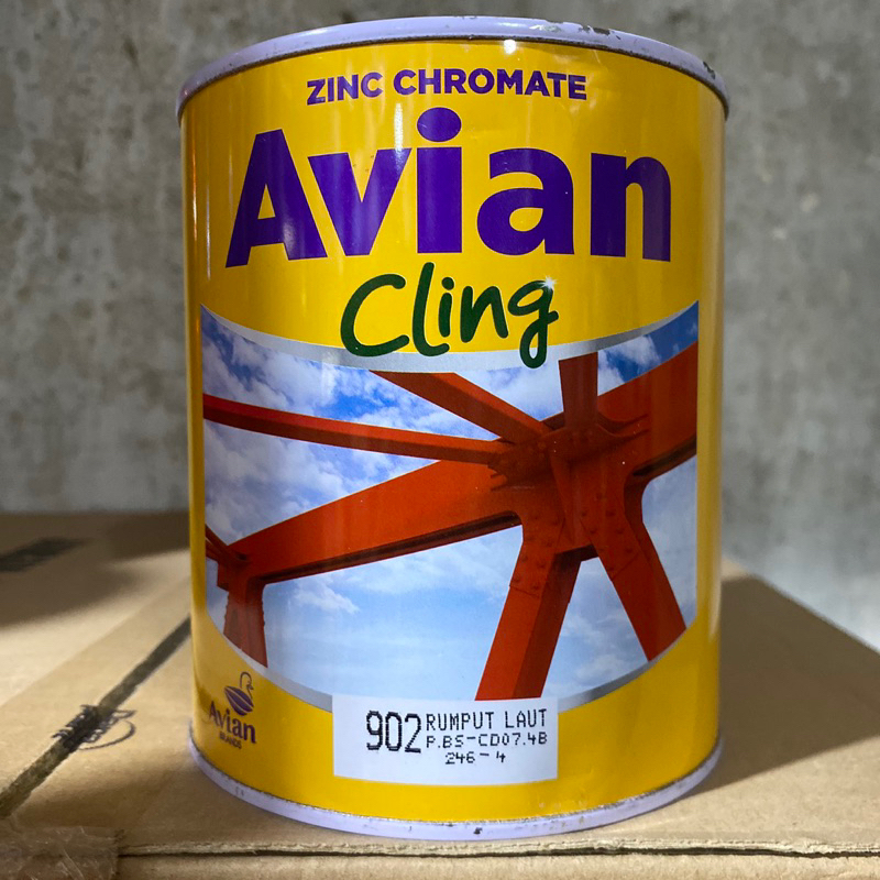 Cat Dasar Besi Avian Cling Zinc Chromate 1kg Cat Anti Karat