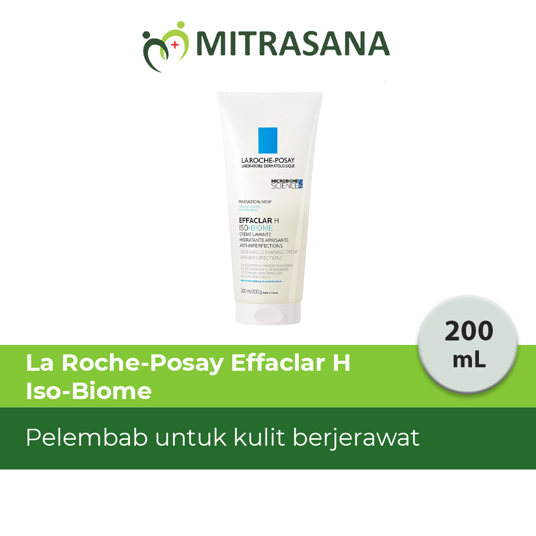 La roche posay Effaclar H Iso Biome Soothing Cleansing Cream 200Ml