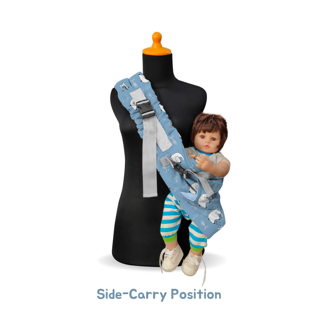 Obytobi Gendongan Bayi Samping 4in1 Multi Position - Multi Hug Carrier