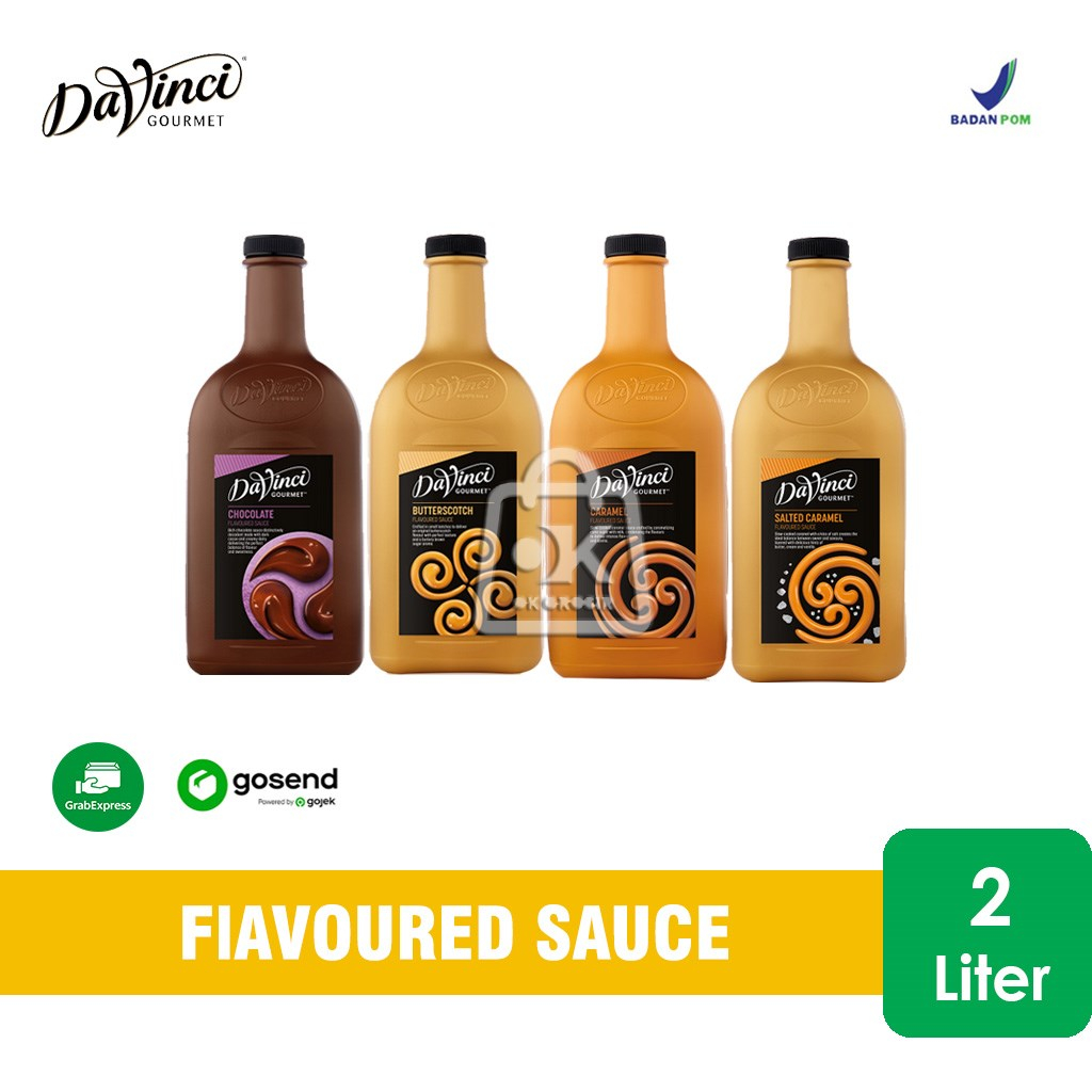 

Davinci Sauce Caramel / Salted Caramel / Chocolate 2 Liter (KHUSUS INSTANT)