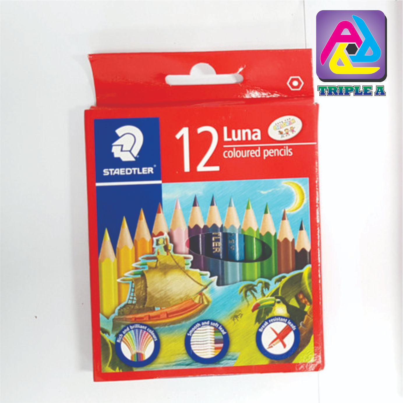 

PENSIL WARNA LUNA PENDEK PERMANEN