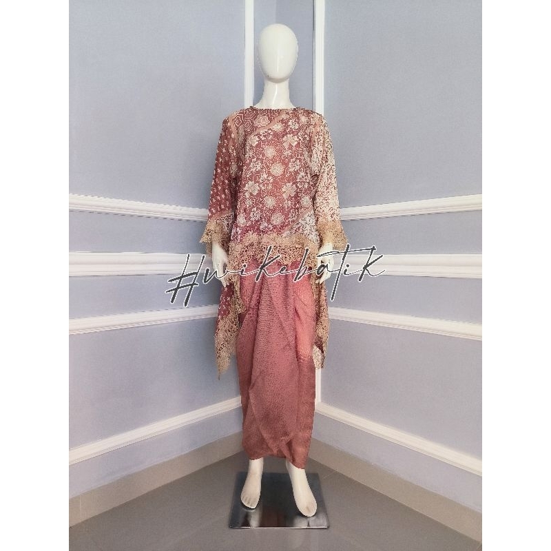 BATIK TRUSMI | SET ALEDA BLOUSE BLUS LACE VISCOSE