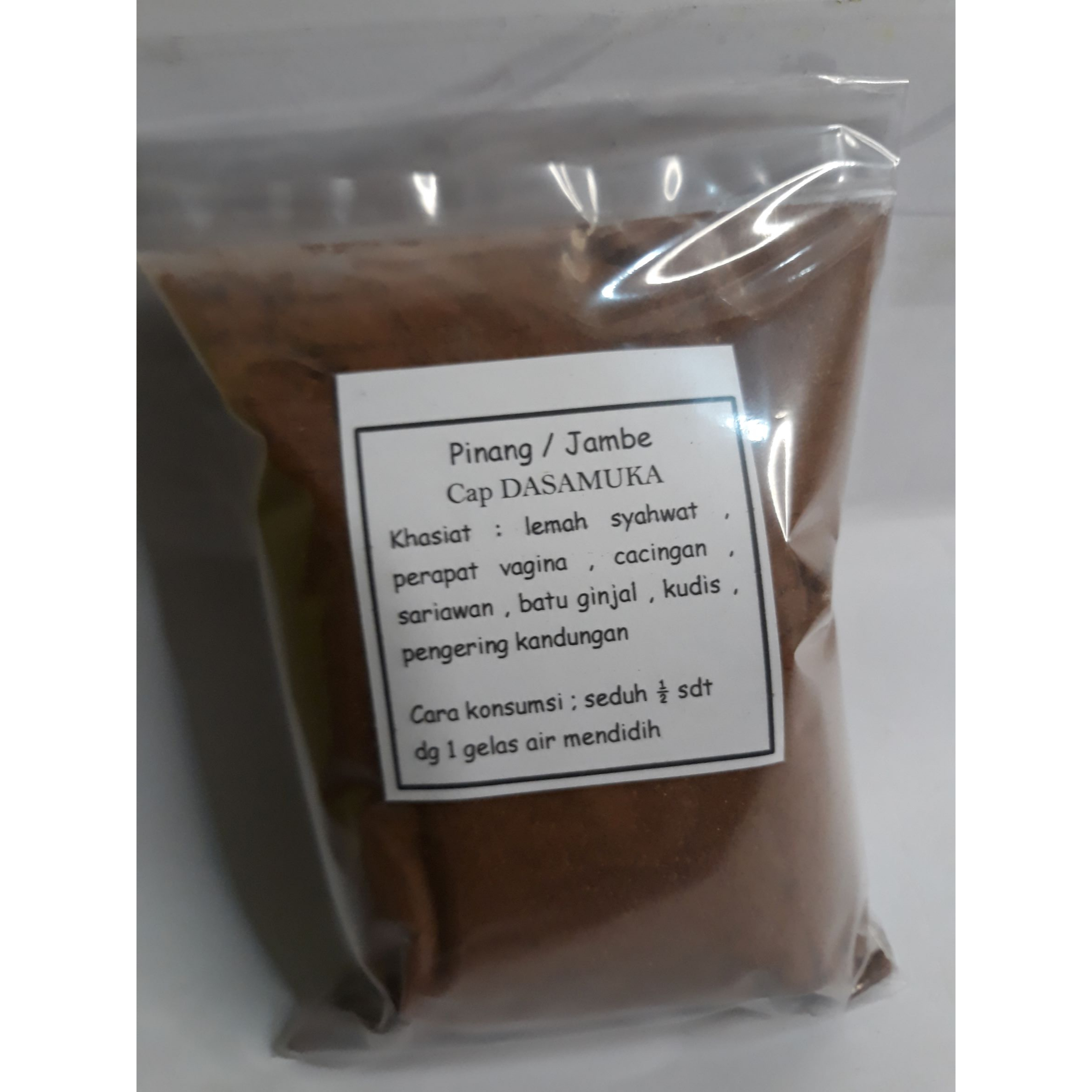 

pinang jambe bubuk 1kg asli tanpa campuran