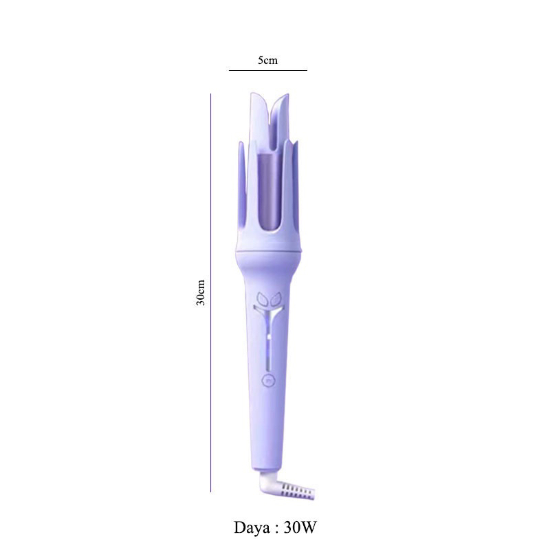 CATOKAN KERITING KERAMIK OTOMATIS / CATOKAN RAMBUT CURLY / AUTOMATIC CURLING BAR 32MM HAIR CURLER JRW0168