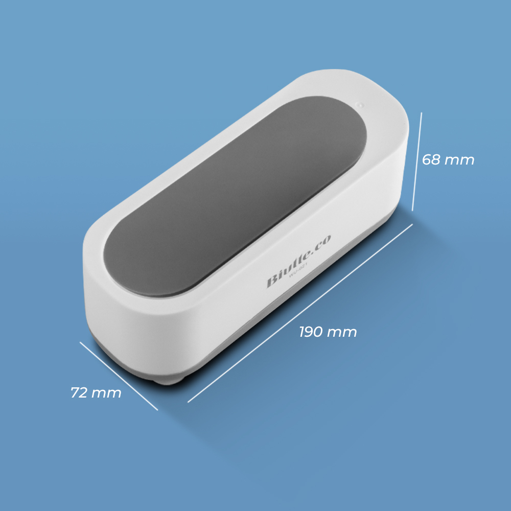 Mesin Pembersih Perhiasan Ultrasonic Cleaner  - White