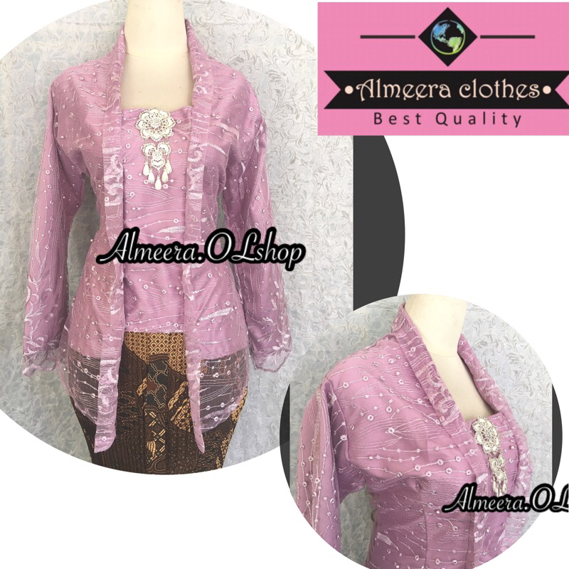 kebaya brokat TILE kutubaru kebaya wisuda kebaya modern