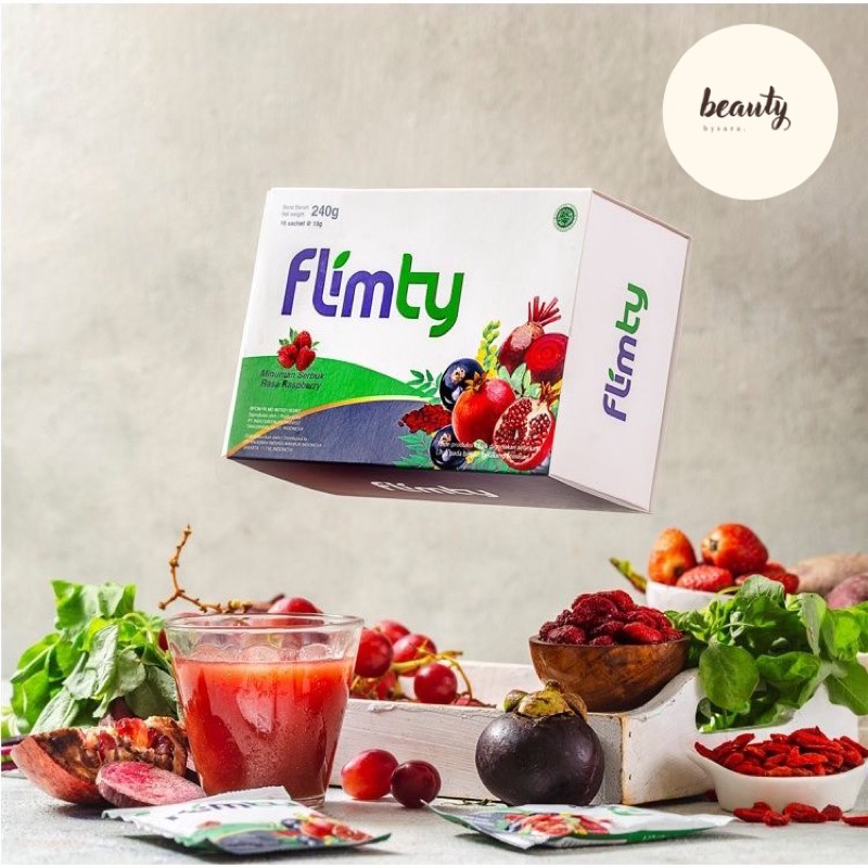 

Flimty Fiber - 1 Box (isi 16 sachet) Antioksidan