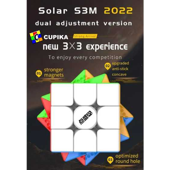 Rubik 3x3 Magnet DIANSHENG SOLAR S3m 2022 Standart Version