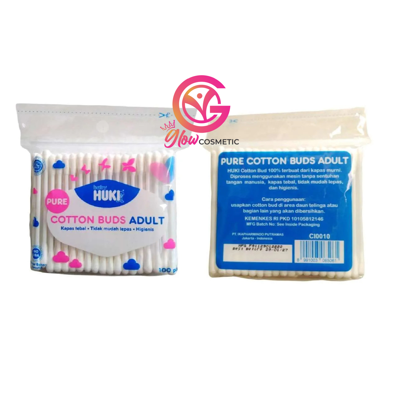 HUKI COTTON BUDS ADULT ISI 50 &amp; 100