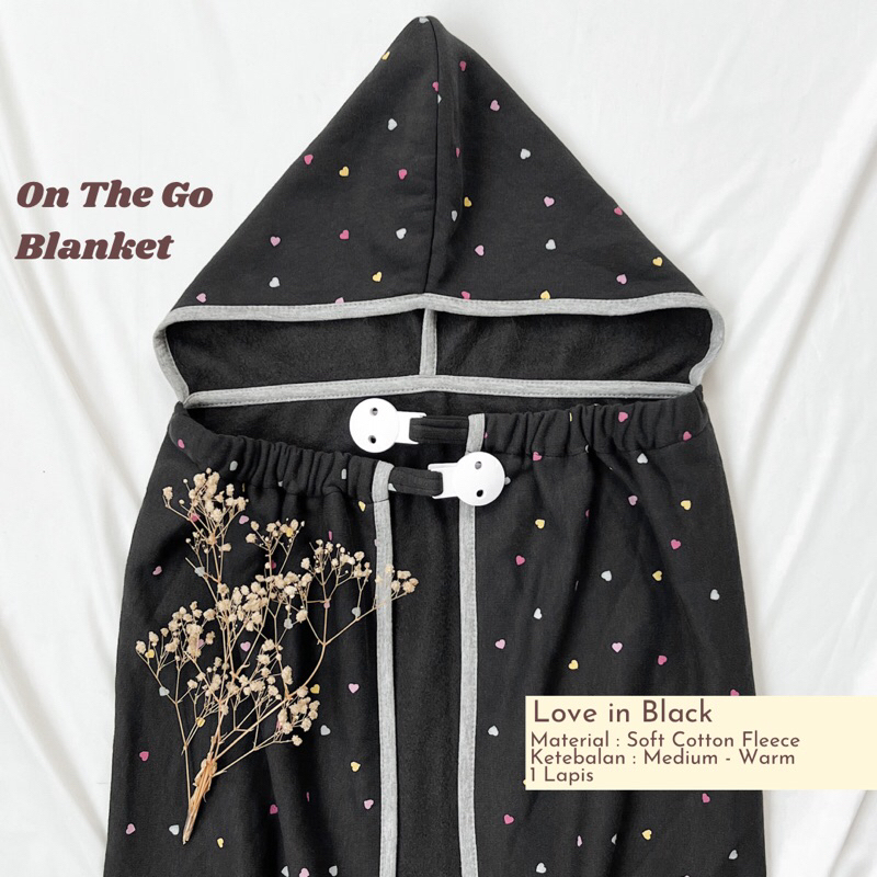 Calistaphilips On The Go Blanket | Selimut Bayi Hoodie | Selimut Bayi 3 In 1 G116