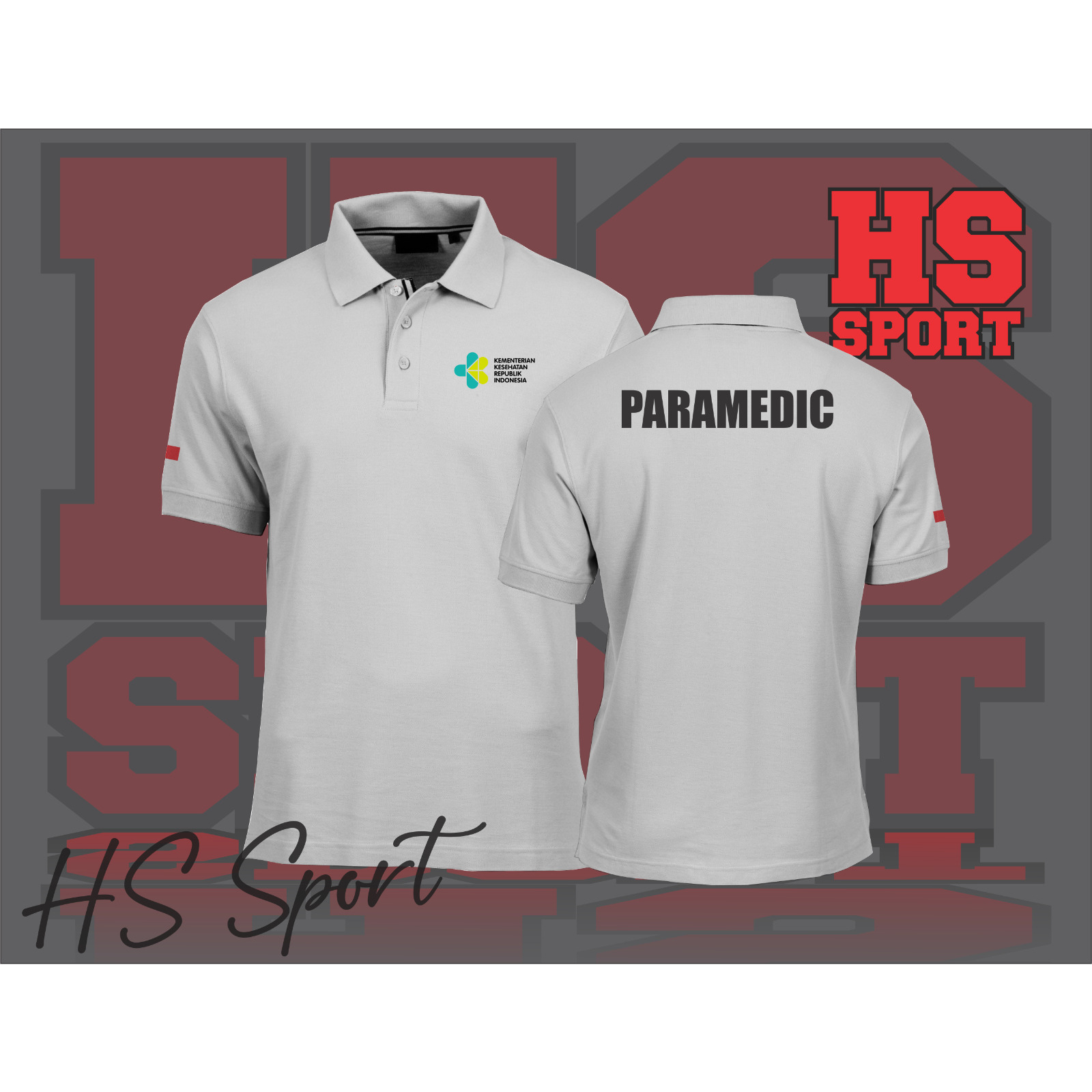 POLO PARAMEDIC - BAJU PARAMEDIC - BAJU KERAH PARAMEDIC KESEHATAN