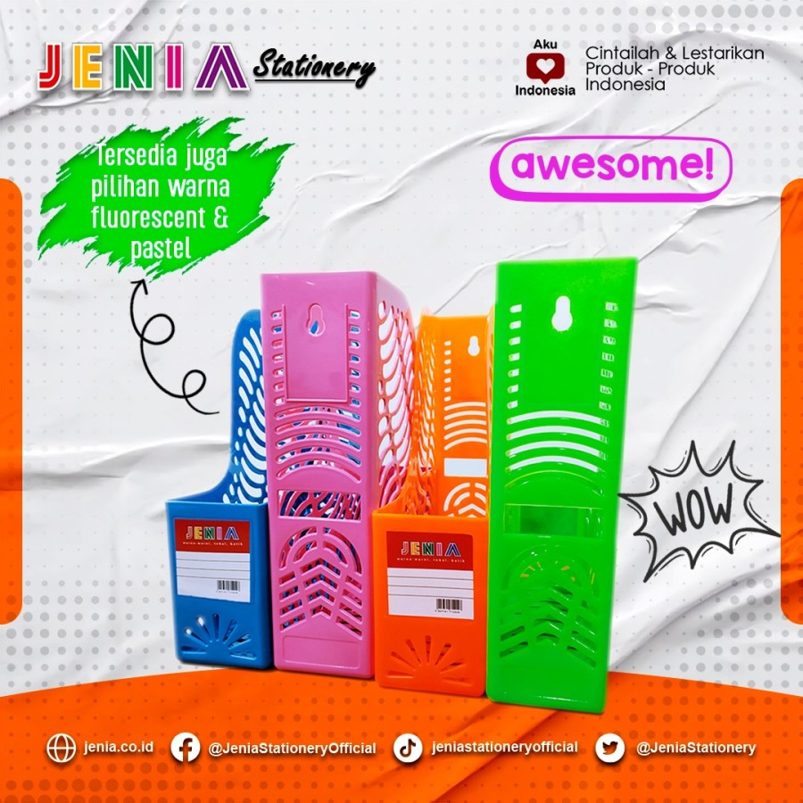 

Boxfile Pastel Plastik JENIA/Box File JENIA/Keranjang Dokumen Plastik