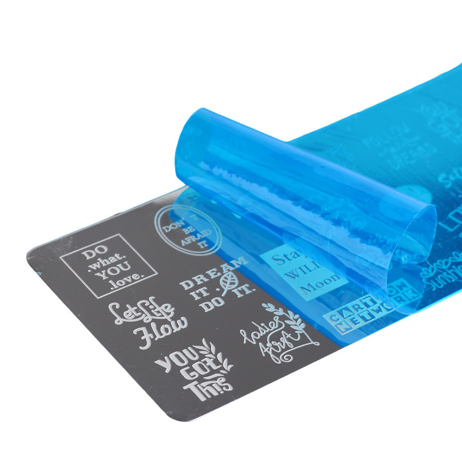 Cetakan Stamp/ Plat Stampel Kuku Motif Hewan/ Bunga/ Karakter Untuk Nail art