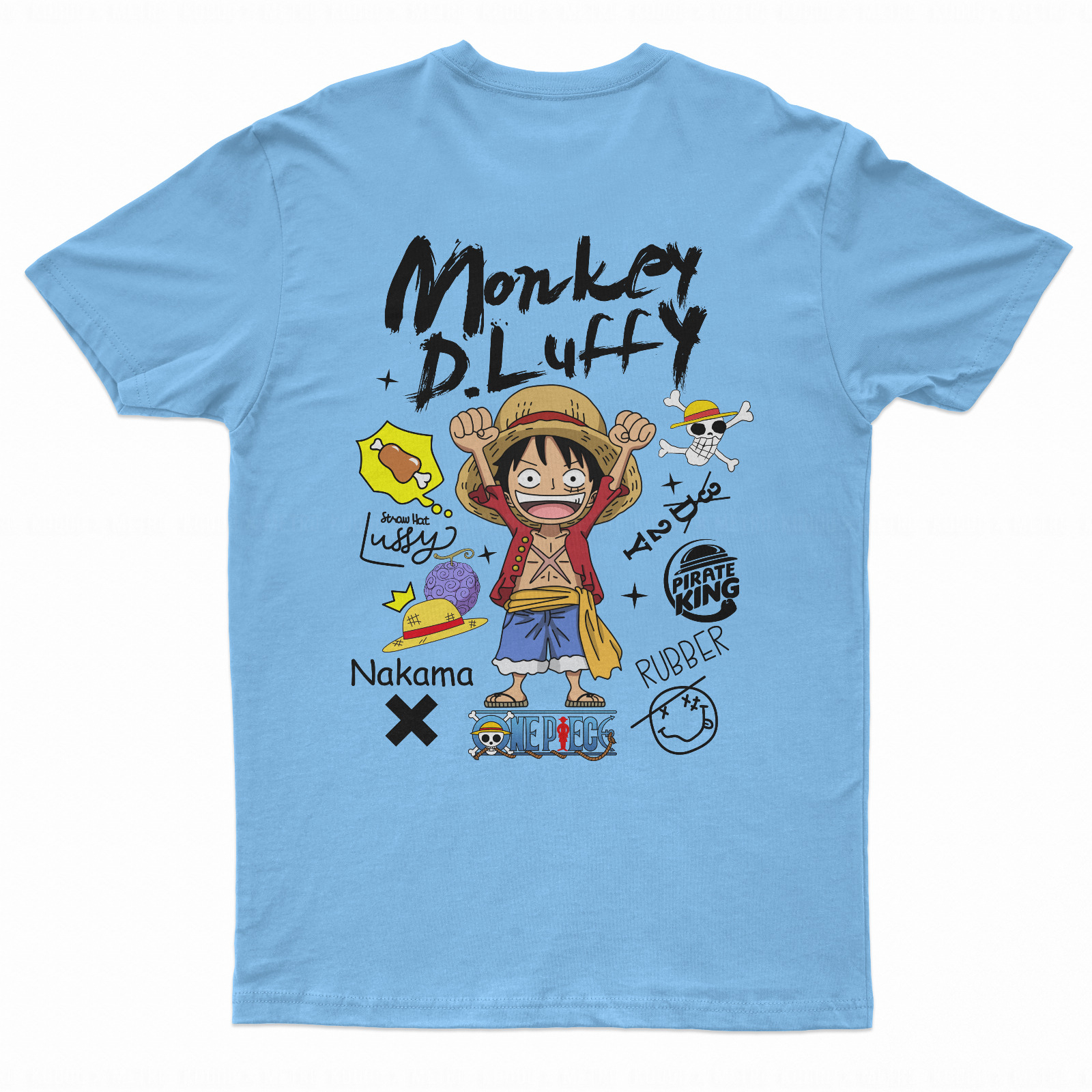 Tshirt Monkey D Luffy Stuff Anime Manga One Piece Premium Unisex