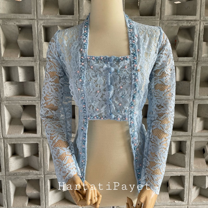 Kebaya Kutubaru Mutiara / Kebaya Kutu Baru Brokat Modern