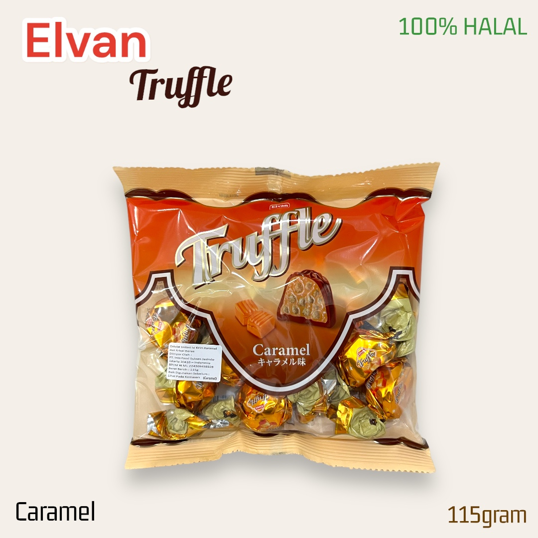 

READY STOCK Cokelat Elvan Truffle 115gr 100% HALAL