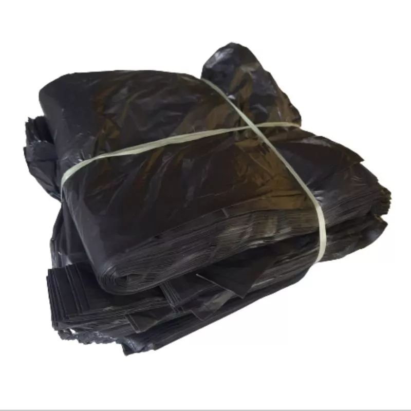 Plastik Kantong Hitam Kiloan / Kantong plastik kresek
