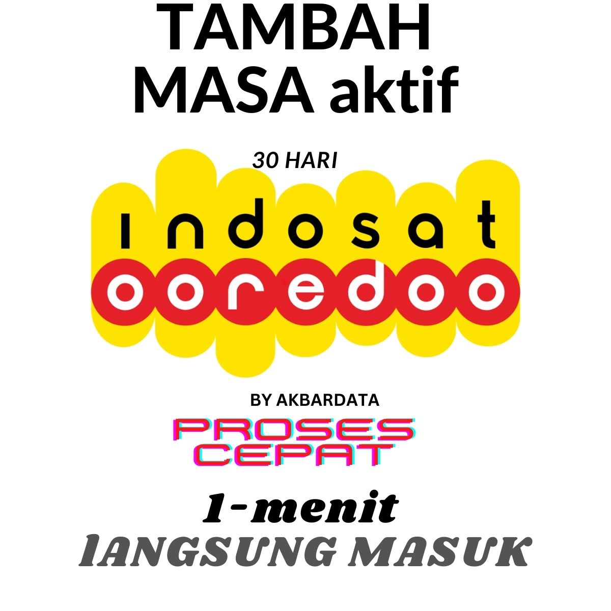 Jual PERPANJANG MASA AKTIF INDOSAT 1 BULAN | 2 BULAN | Masa Aktif Indosat