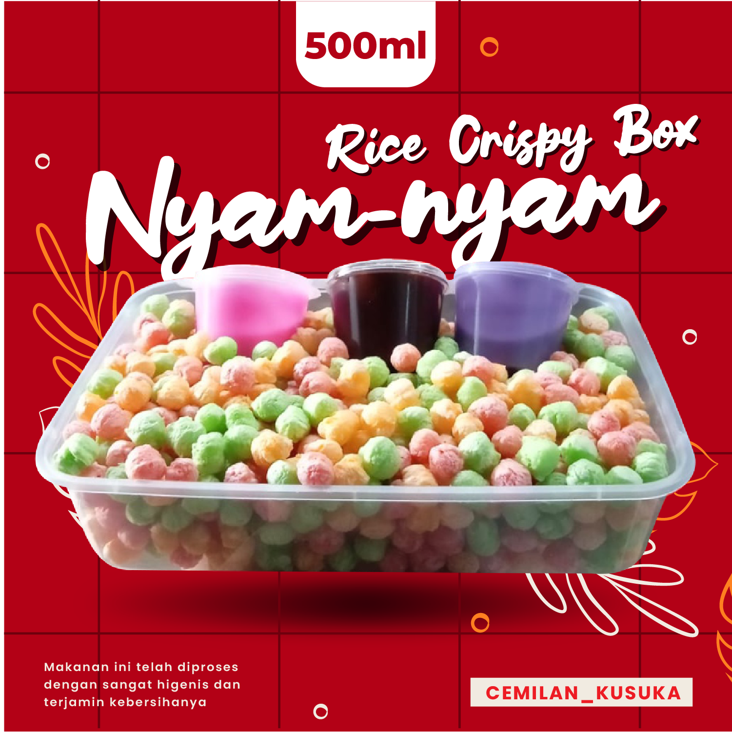 

NyamNyam Rice Crispy BOX 500ML