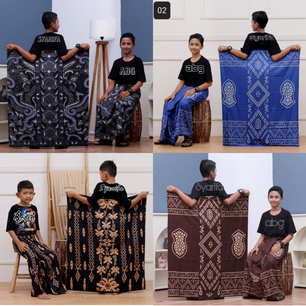 [Sarung batik anak cod] sarung batik anak laki laki / sarung batik anak umur 6 sd 10 tahun / sarung 