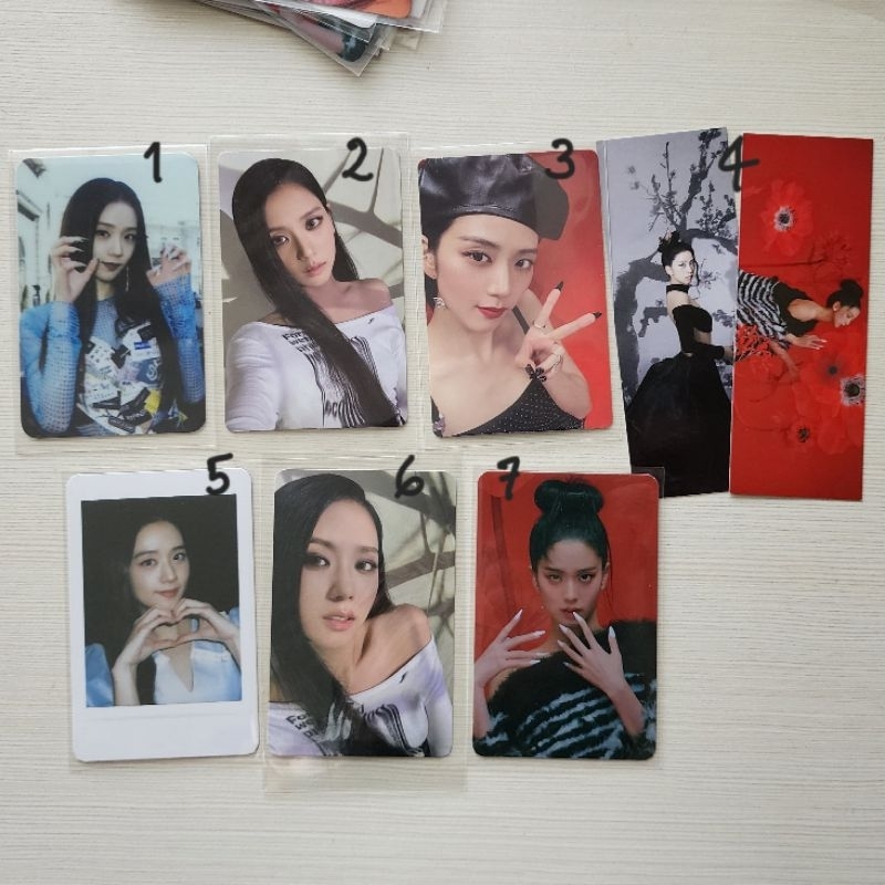 Blackpink Jisoo ME album Flower Photocard benefit TheSameE YGplace PC YG offline