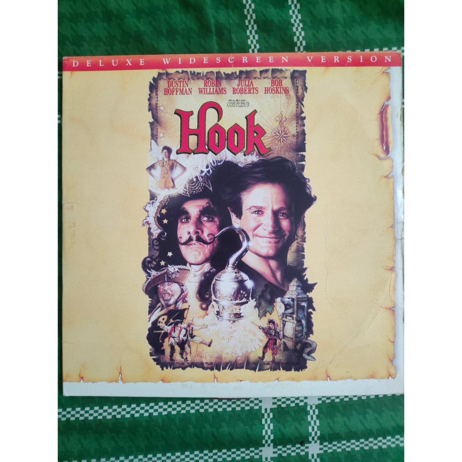 HOOK LASER DISC MOVIE DOUBLE DISC