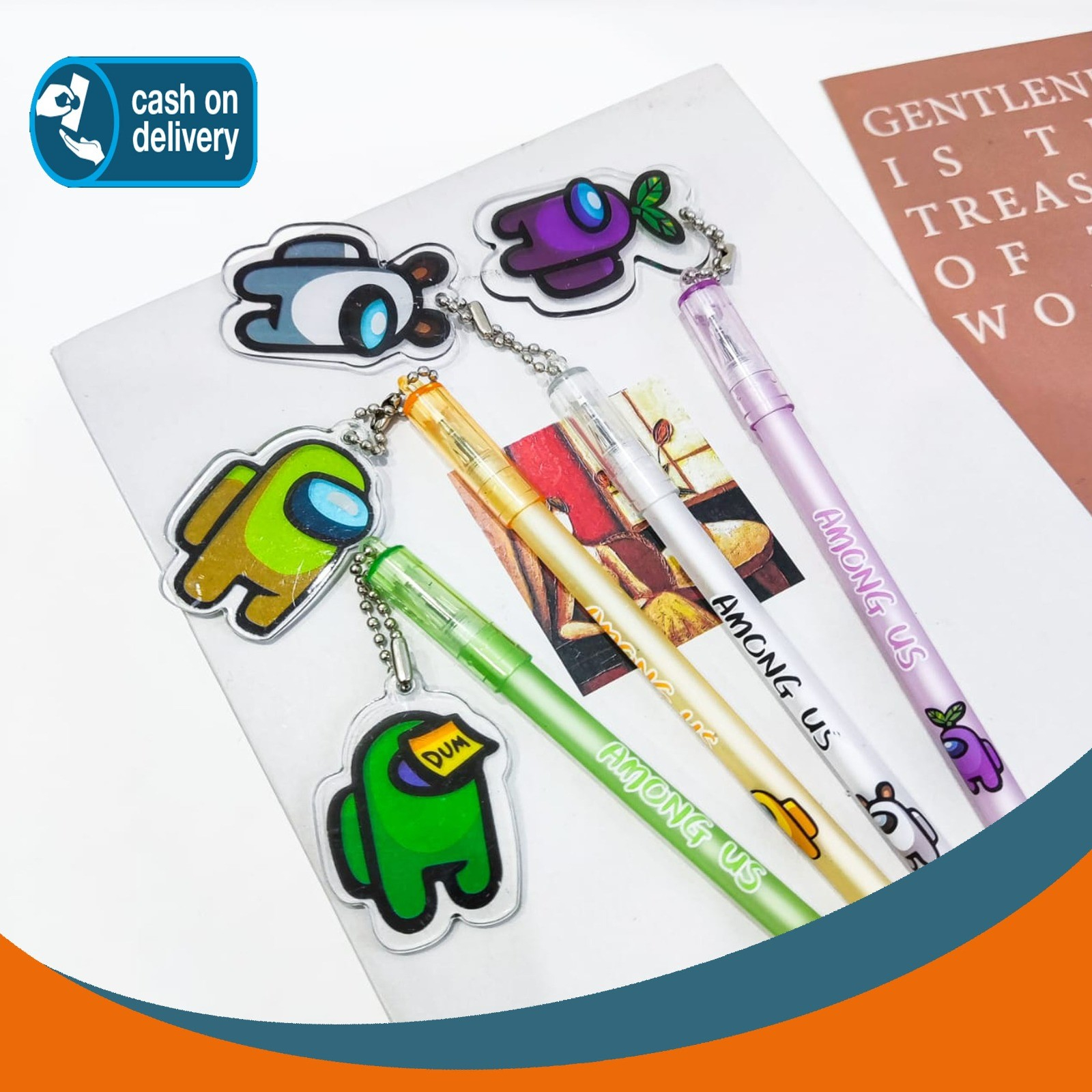 

PULPEN GANTUNGAN AMONG US GEPENG PEN GANTUNGAN ALAT TULIS BOLPOIN UNIK IMUT MURAH PEN GEL KARAKTER LUCU MURAH PENA