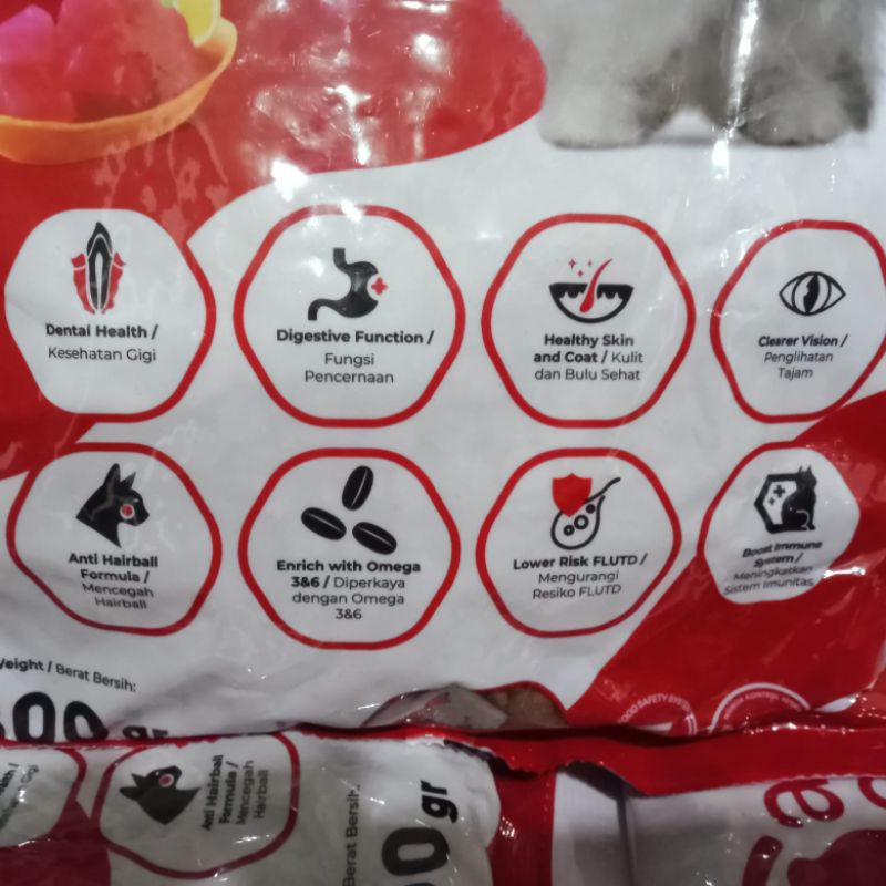 Cattie Car Tuna Adult  Catfood Paket 8kg(isi 800gr×10) - or catfood kucing dewasa rasa tuna cattie car