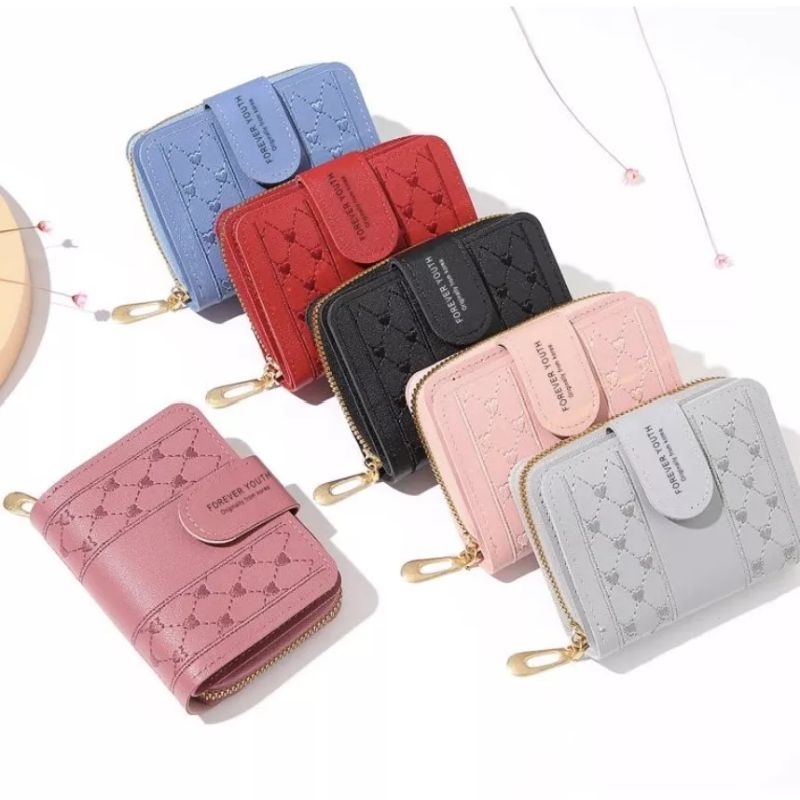 DOMPET LIPAT WANITA IMPORT 816 DOMPET COMPACT KOREAN STYLE WANITA DOMPET KOIN