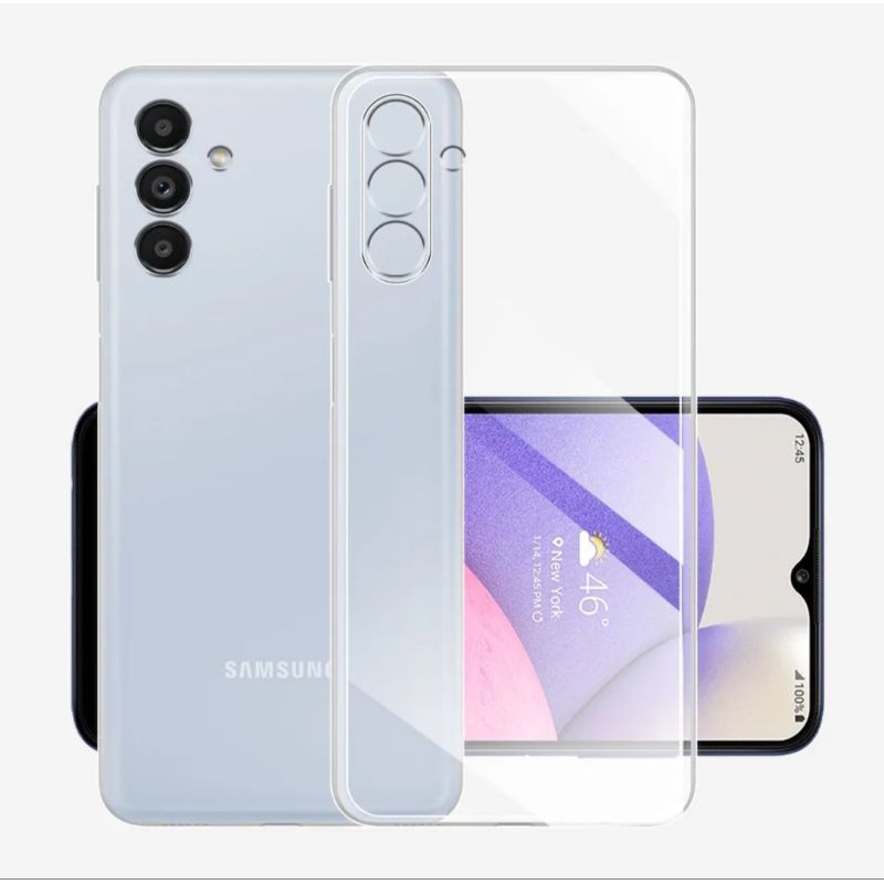 Luxury Clear Case Samsung A24 Sofcase Casing Samsung A24 Protec Camera