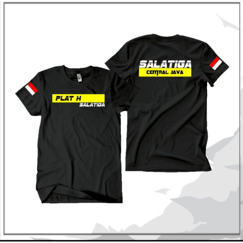 Kaos Baju Plat H Salatiga