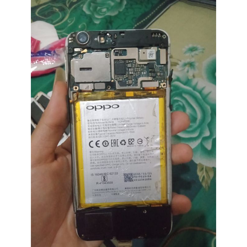 oppo a39 minus lcd d telfon nyambung