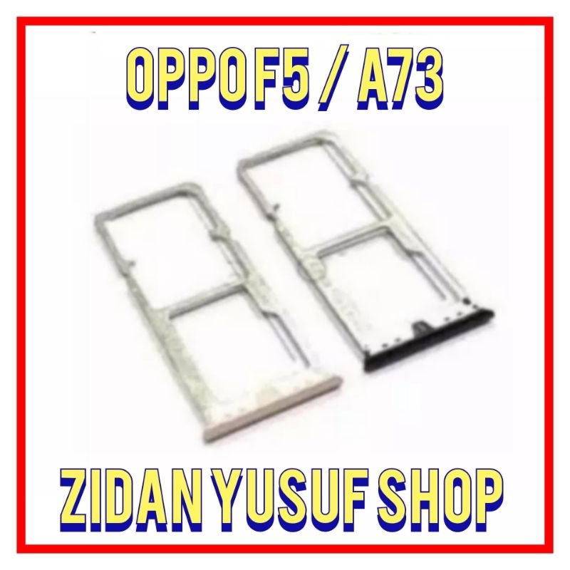 SIMTRAY SIMLOCK SLOT KARTU TEMPAT SIM OPPO F5 / A73 SLOT SIMCARD