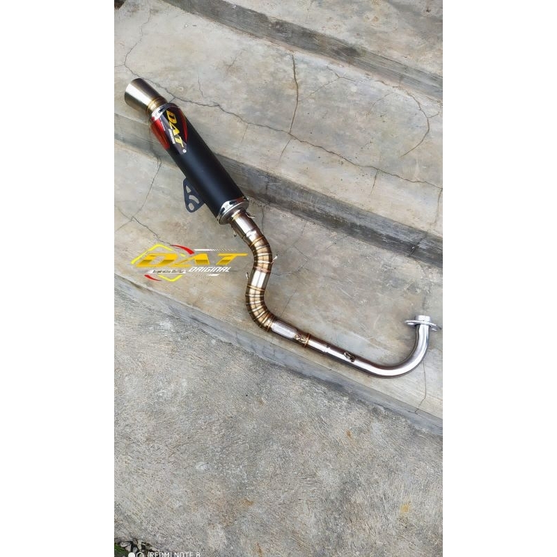 knalpot mio,beat,vario,aerox,nmax original DAT ( FREE BRAKET )