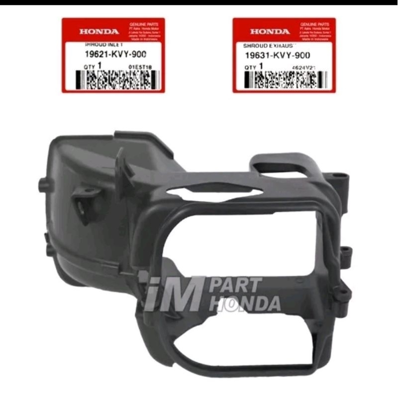 Shroud cover tutup mesin beat carburator 19621 19631 kvy.